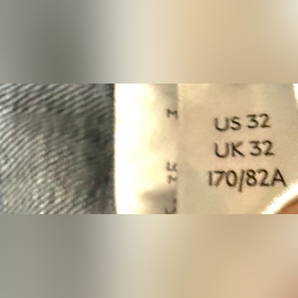 Anthro Pilcro Slim Boyfriend Crop High Rise Jeans With Embroidered Side Stripe - Picture 12 of 15